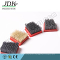 Brosse abrasive diamant ronde pour le traitement de la pierre